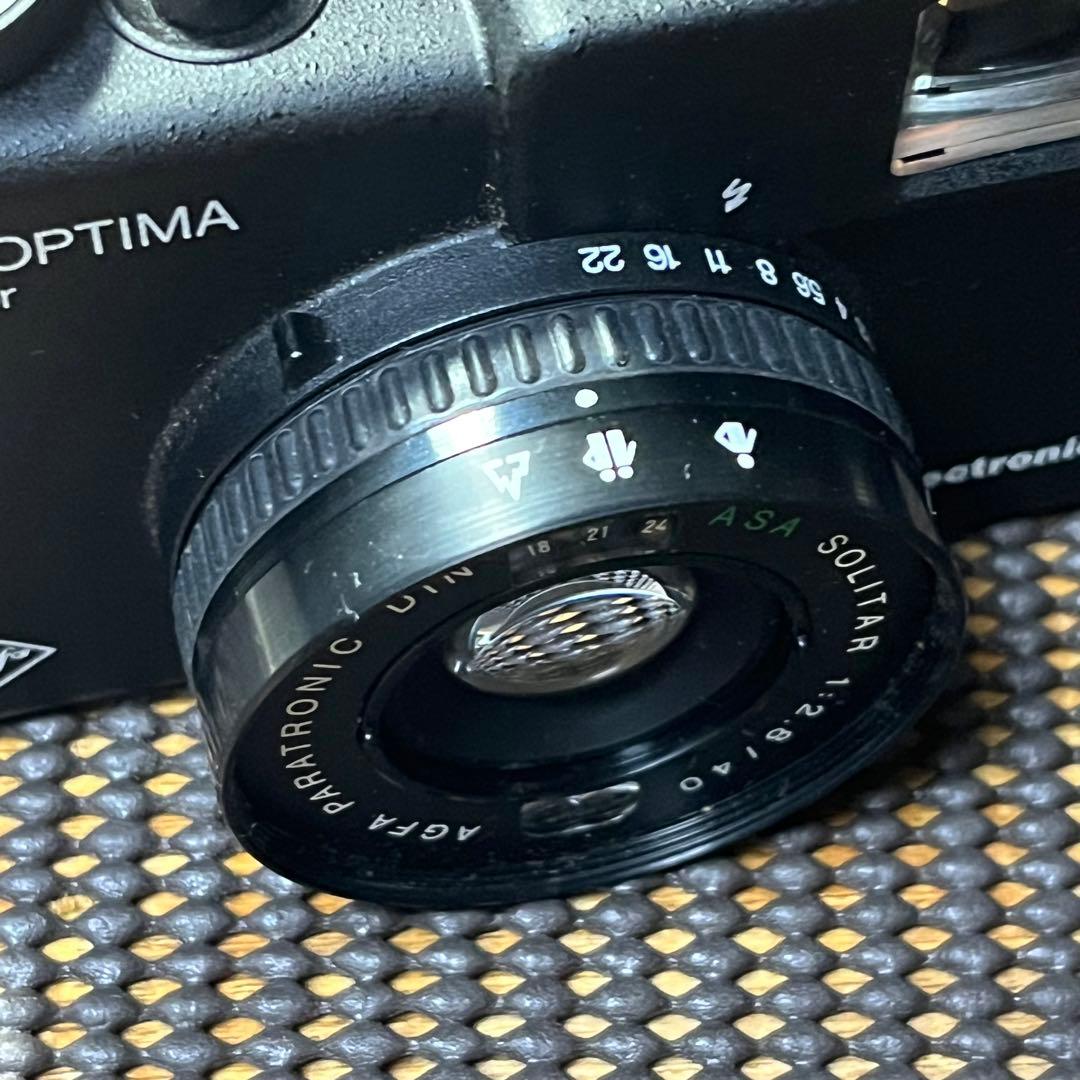 AGFA OPTIMA sensor コンパクトフィルムカメラ
