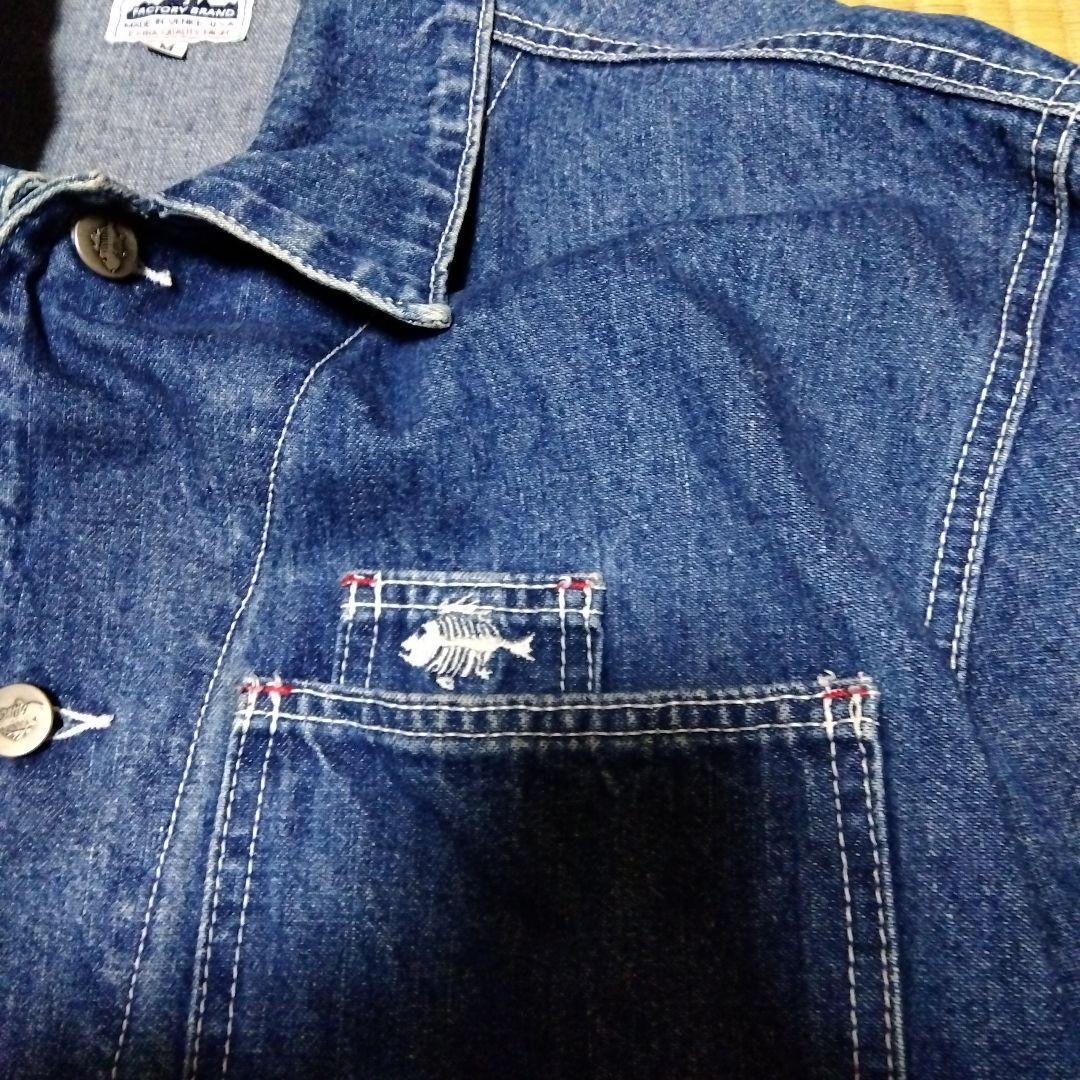 90s BRONZE AGE デニムジャケット　カバーオール　usa製