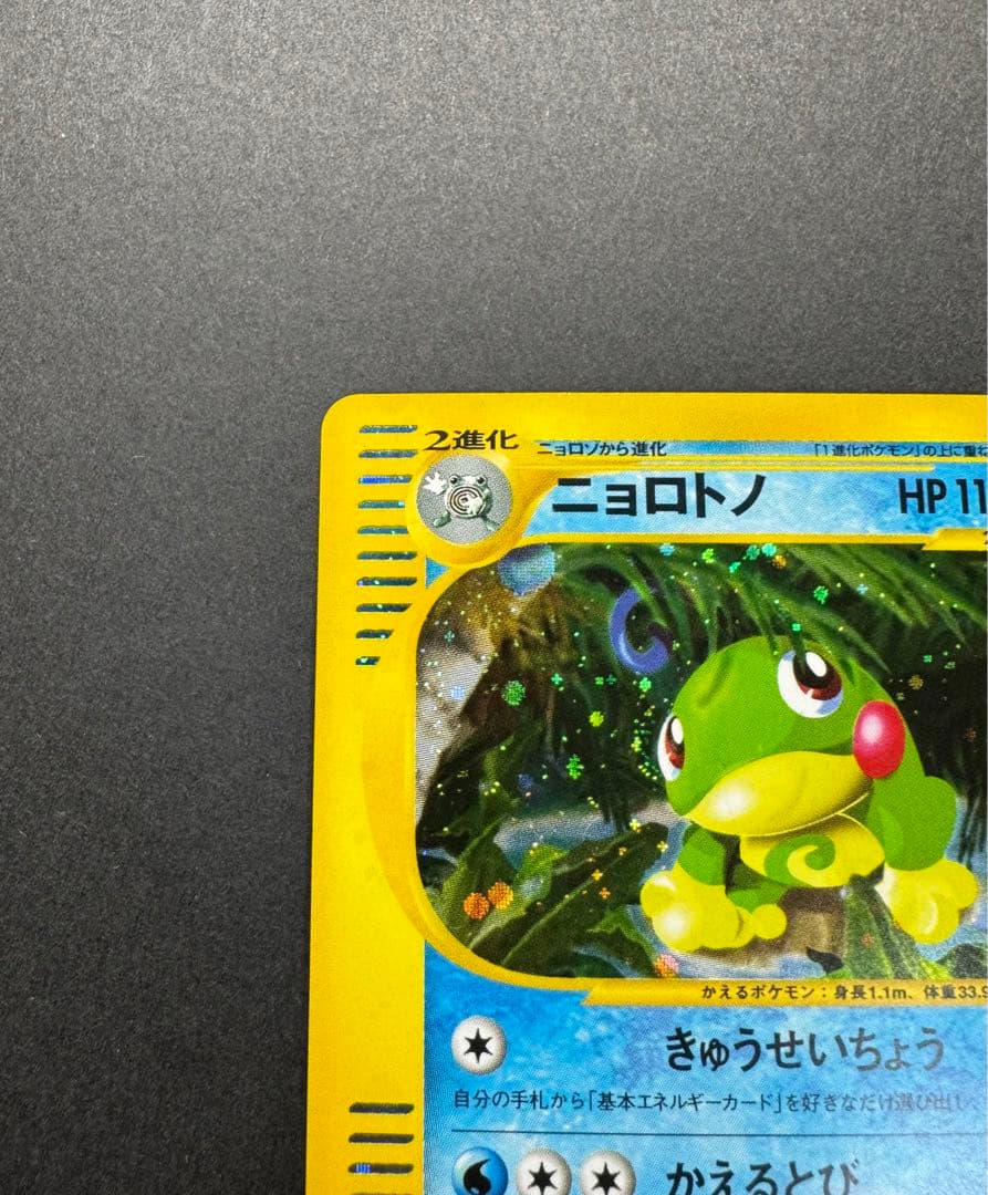 ポケモンカード　ニョロトノ　031/088 eカード　1ed 十字ホロ