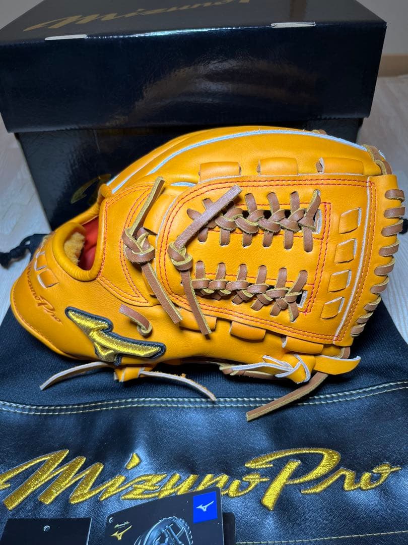 【なるなる】ミズノプロ　硬式用グラブ　サイズ10