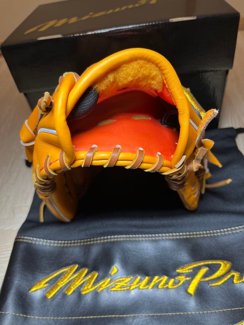 【なるなる】ミズノプロ　硬式用グラブ　サイズ10