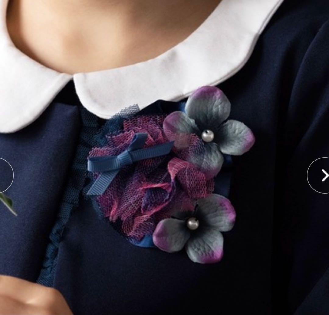 panpantutu フォーマルワンピ　ジャケット　コサージュ　3点セット