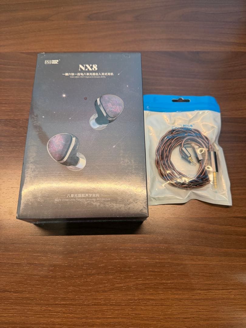 新品未開封 NICEHCK NX8 ＋ ケーブル