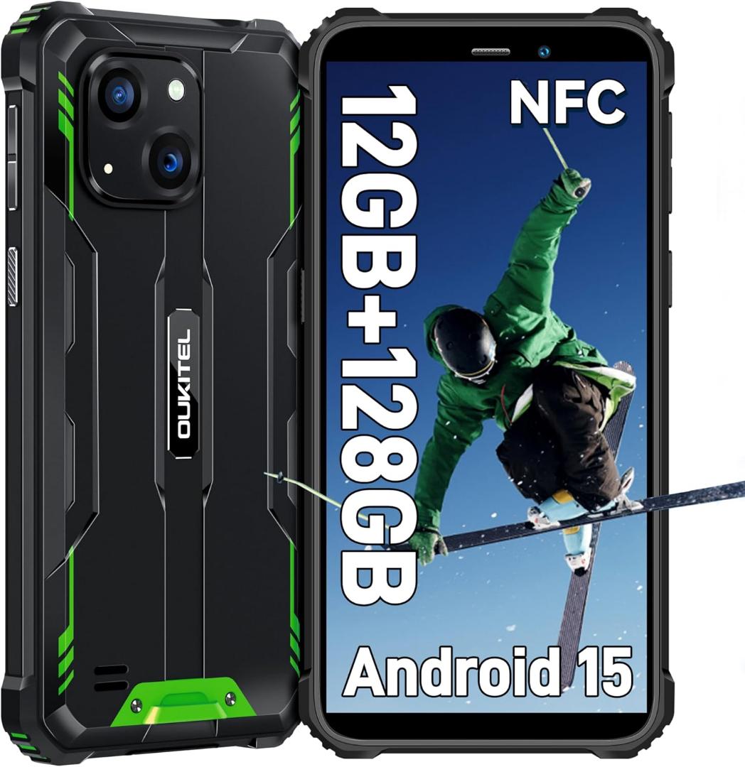 Android15 タフネススマホ SIMフリー スマホ 本体　12GB