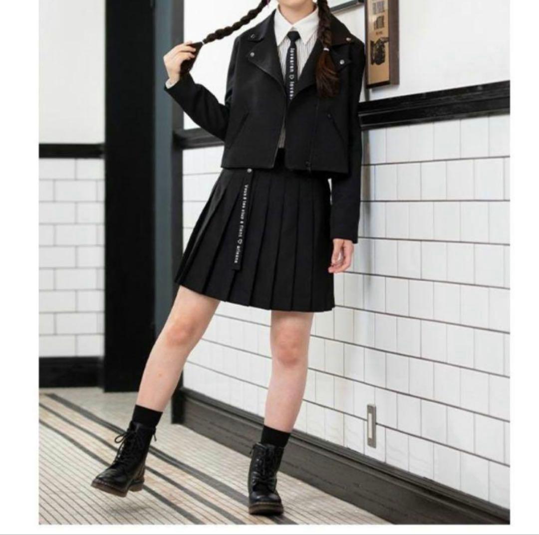 【美品】アリサナ　卒服　卒業式　160　フォーマルスーツ　ブラック