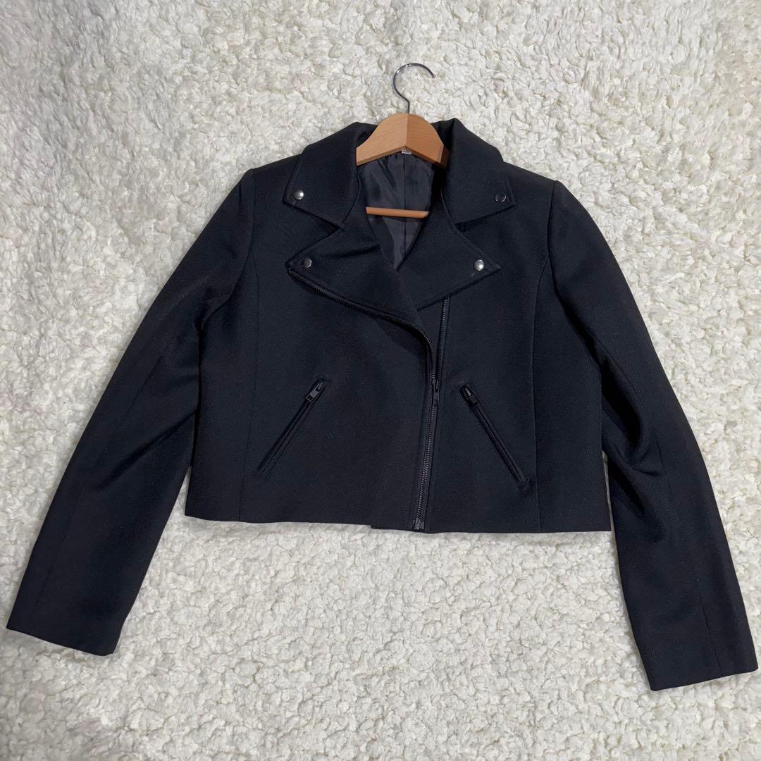 【美品】アリサナ　卒服　卒業式　160　フォーマルスーツ　ブラック