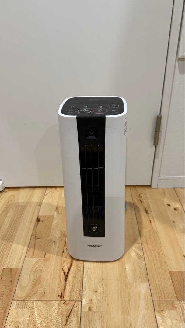 最新モデルセラミックファンヒーター HX-TS1-W SHARP シャープ