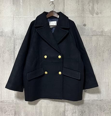 【即配送】RIVE DROITE ラグランPコート ネイビー リヴドロワ