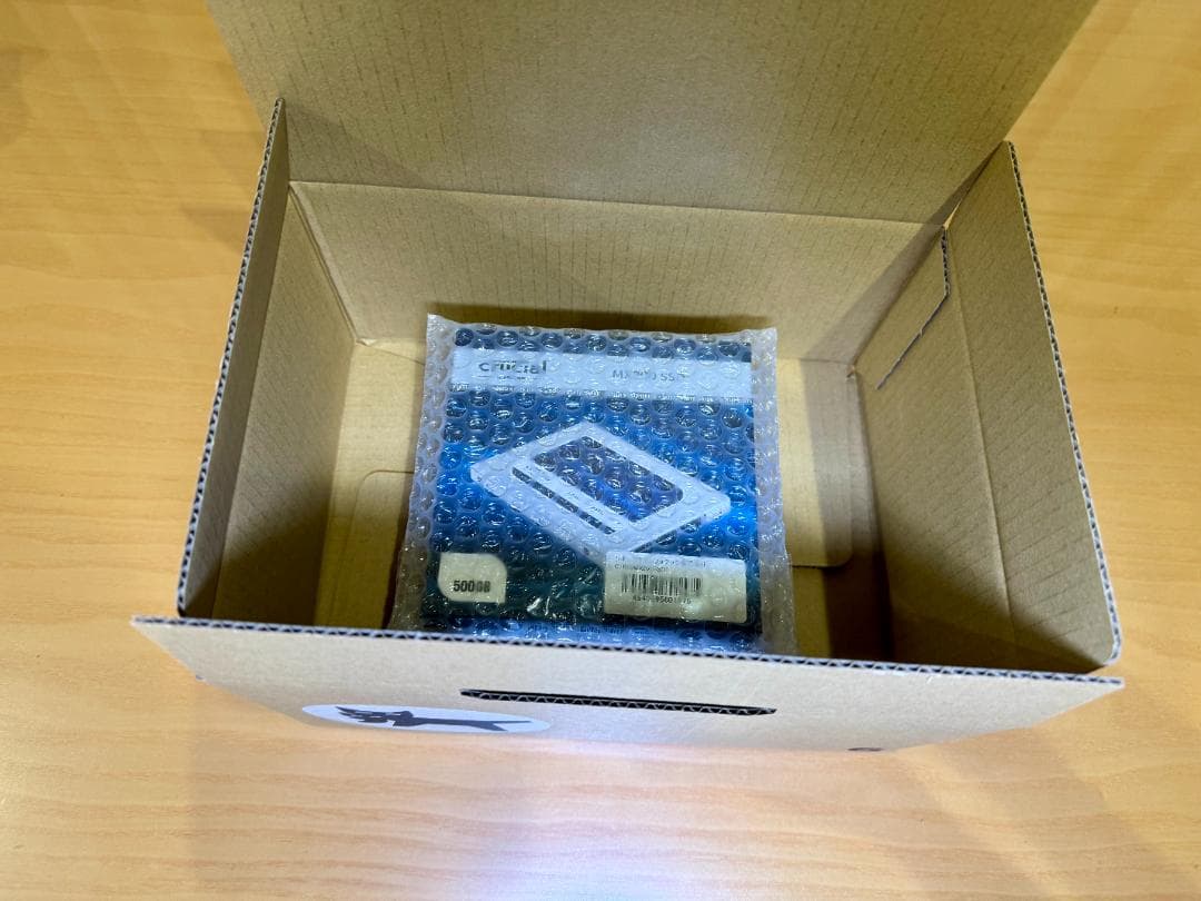 Crucial 500MB 2.5インチ内蔵SSD（SATA接続） 3台セット