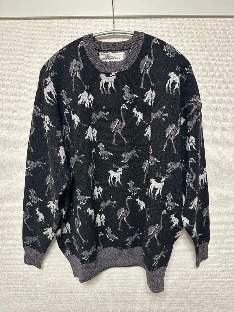 DAIRIKU 24AW ZOO オーバーサイズ ニット 定価39600円
