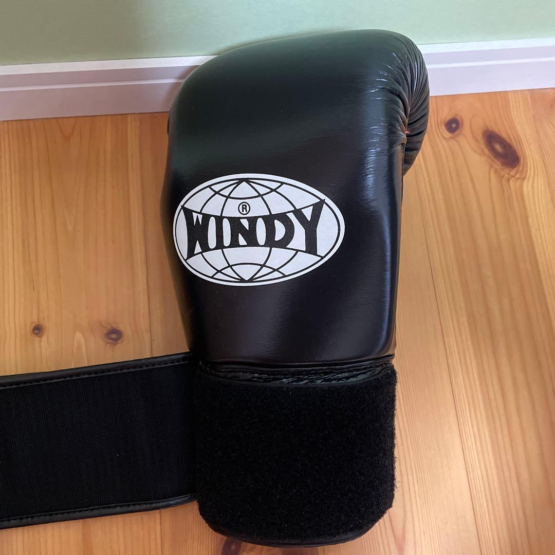 WINDY ボクシンググローブ 16ozブラック