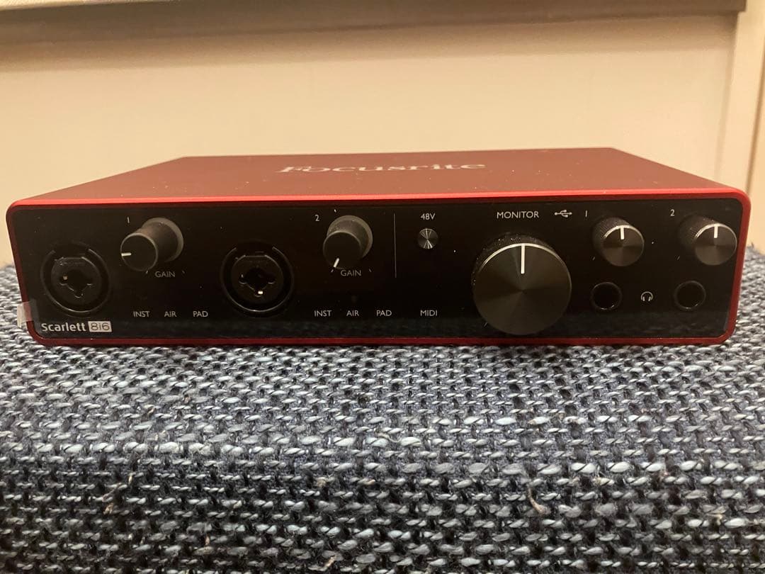 Focusrite Scarlett 8i6 3rd Gen 未使用品