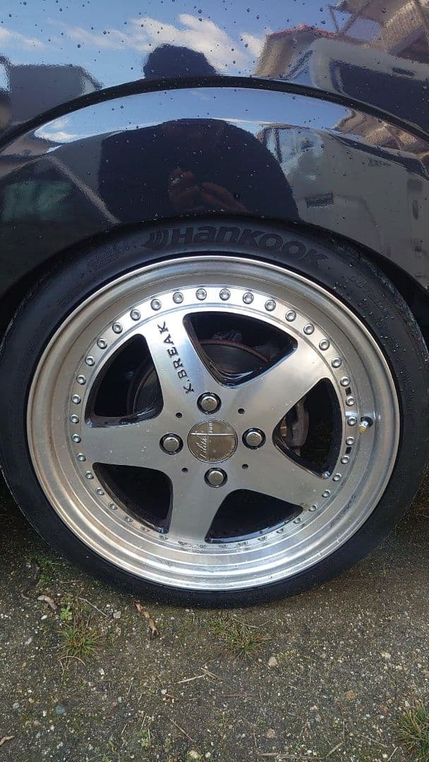 16インチ シルバー 5スポークホイールセット