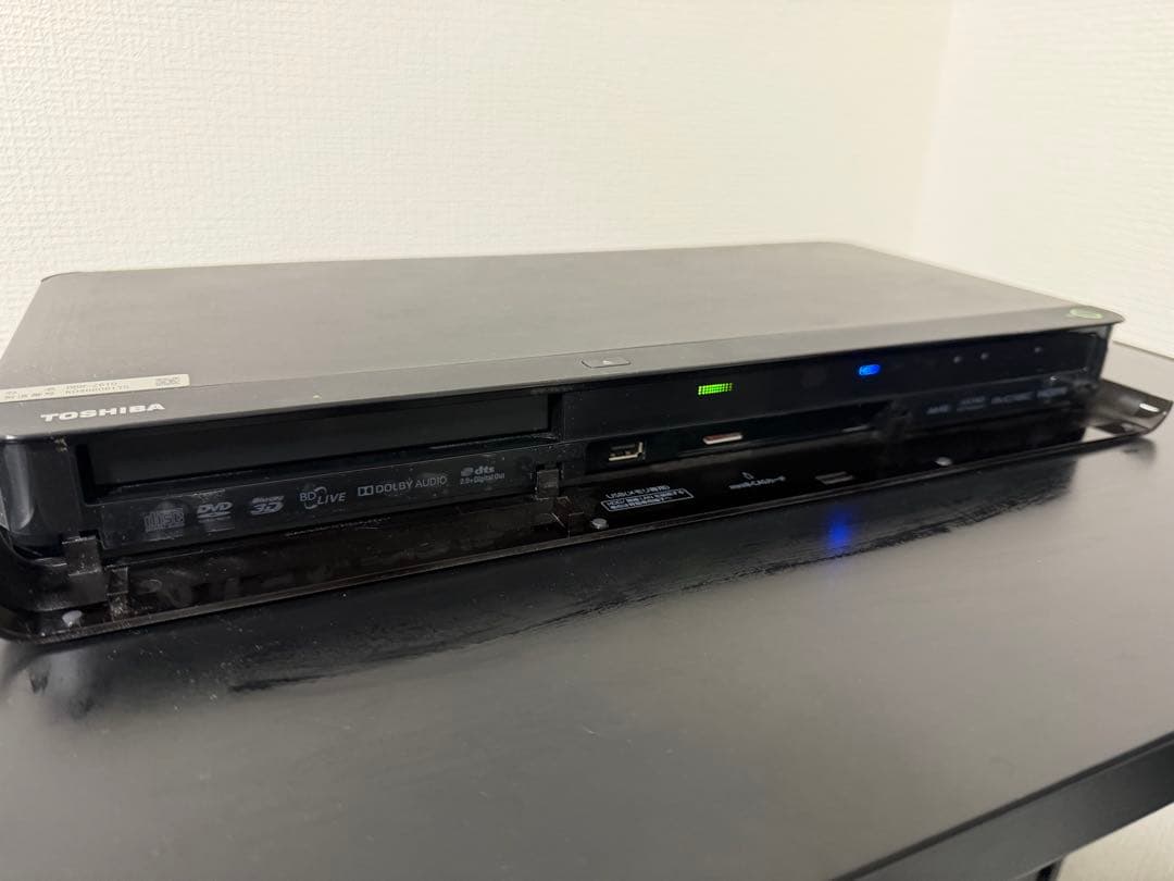 東芝 DBR-Z610 ブルーレイレコーダー HDD、DISC、USB認識確認
