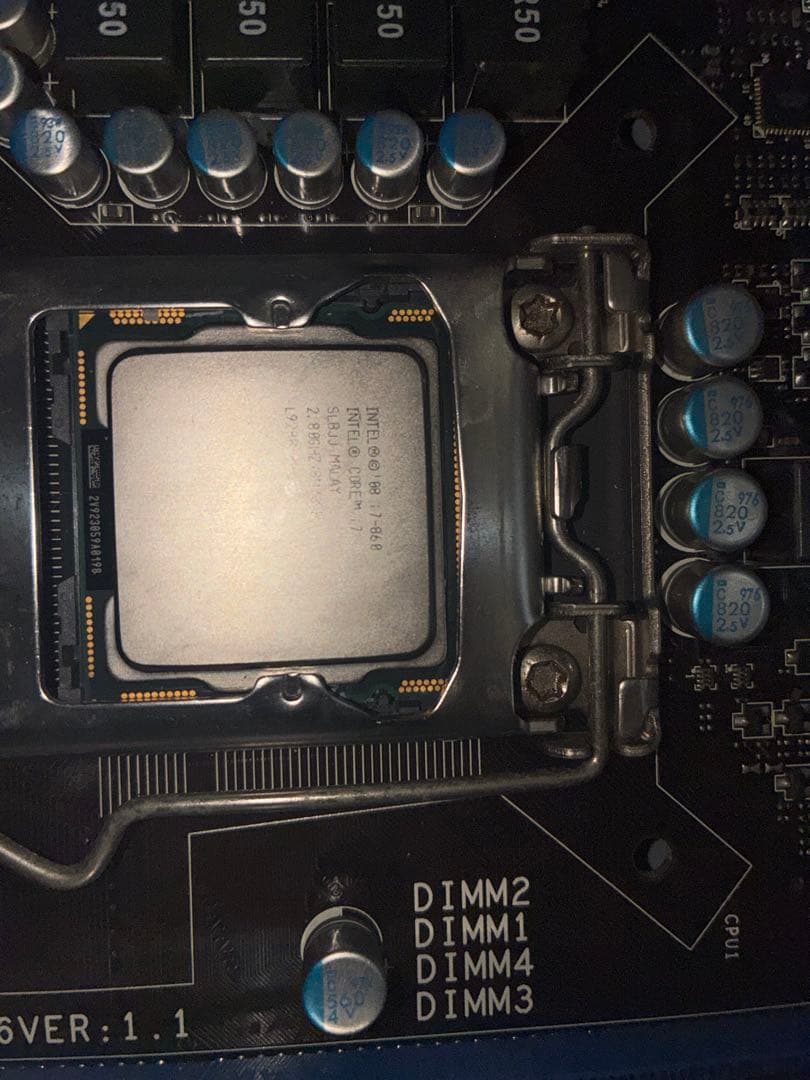 （ジャンク）i7 868 GTX1050Ti 入り古いパソコンHDDセット