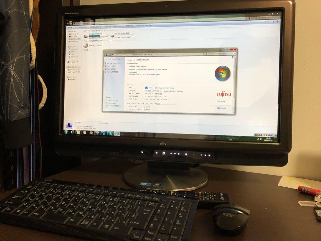 富士通デスクトップPC FMVFG90DB