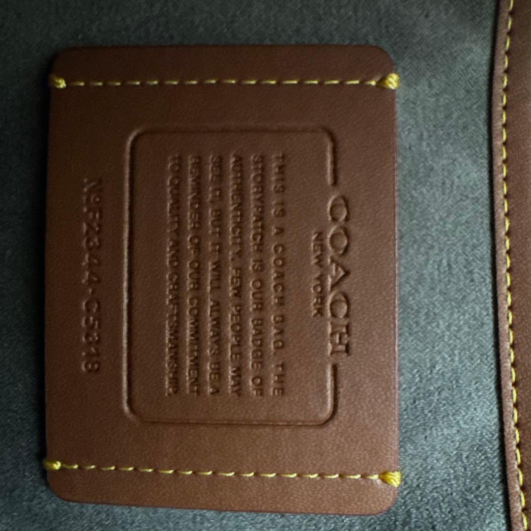 COACHコーチ/ゴッサム ポートフォリオ ビジネスバッグ メンズ2way美品