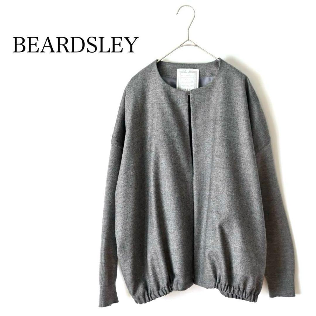 BEARDSLEY ビアズリー 袖ニット ブルゾン アウター
