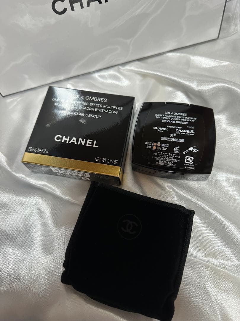 CHANEL アイシャドウパレットクレールオブスキュール308新品未使用
