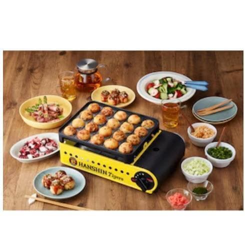 【新品、未開封】Iwatani 阪神タイガース コラボ たこ焼き器 虎たこ