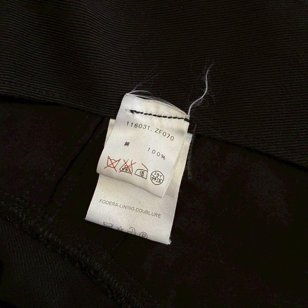 グッチ コットン デニム ジャケット 38 ブラック GUCCI