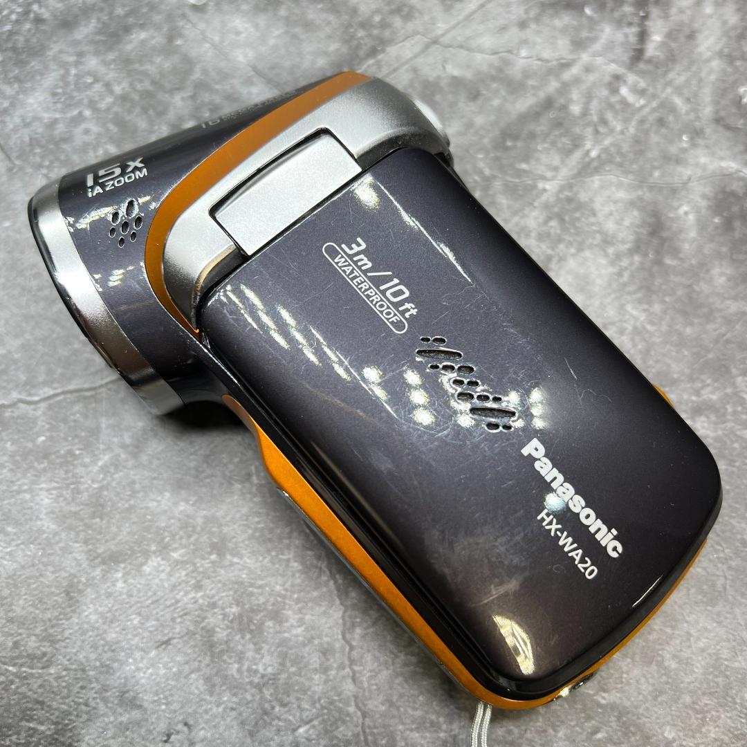 E802★　Panasonic HX-WA20 FULLHD 防水デジカメ