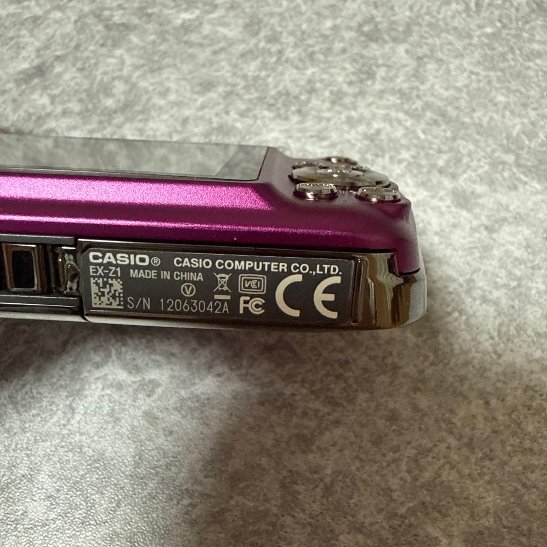 CASIO EXILIM EX-Z1ピンクコンパクトデジタルカメラ
