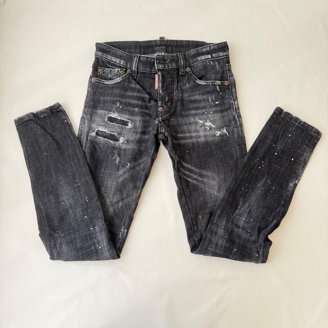 送料込み！ディースク キッズ 10Y ブラックデニム