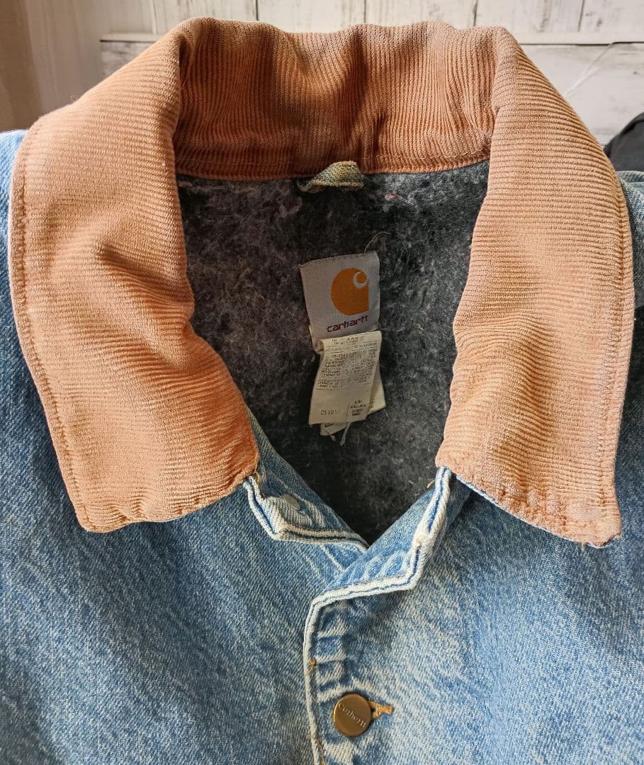 鬼フェード CARHARTT デニムカバーオール チョアコート vintage