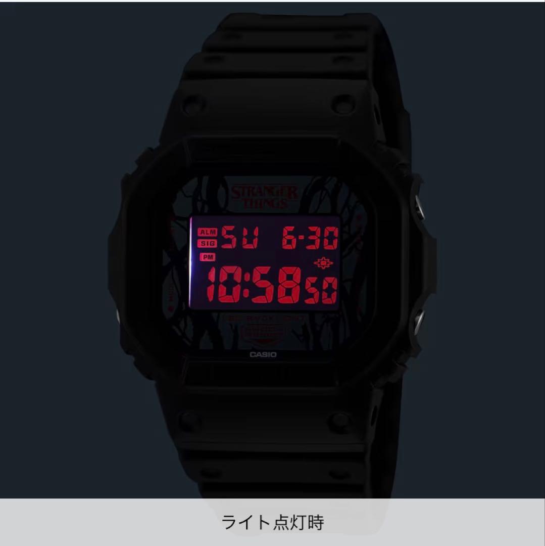 G-SHOCK Stranger Things コラボレーションモデル