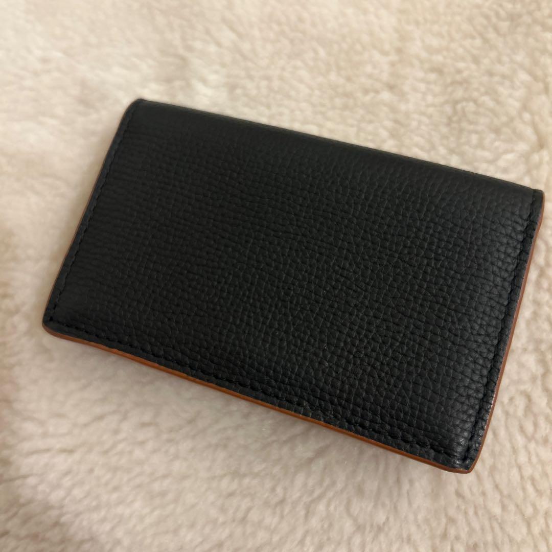 LOEWE 黒 レザー 名刺入れ