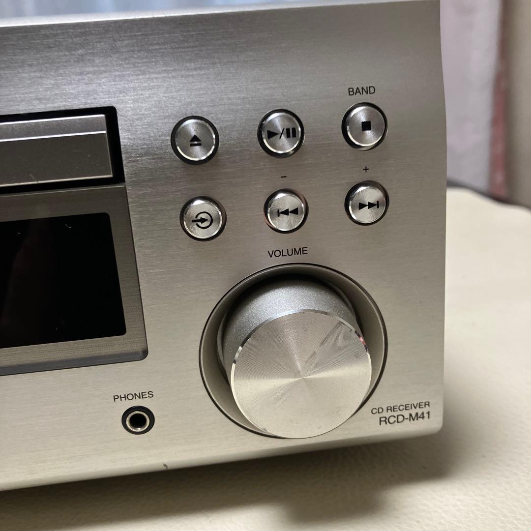 DENON CDレシーバー RCD-M41 動作品 2019年製スピーカー別売り