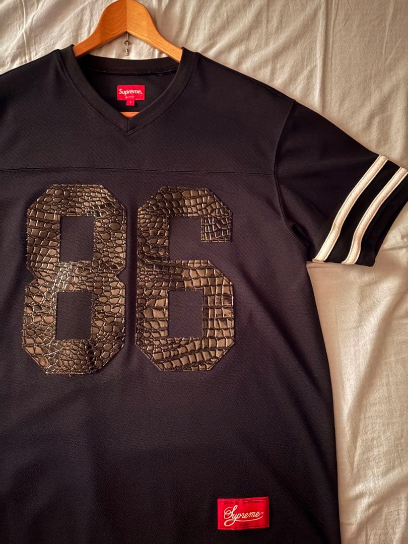 Supreme Football Jersey Black Lサイズ