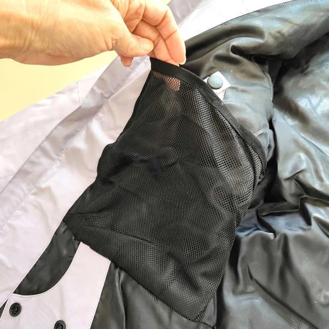 スノーボードウェア上下セット S寸　レディース　パープルグレー　スノボスキー