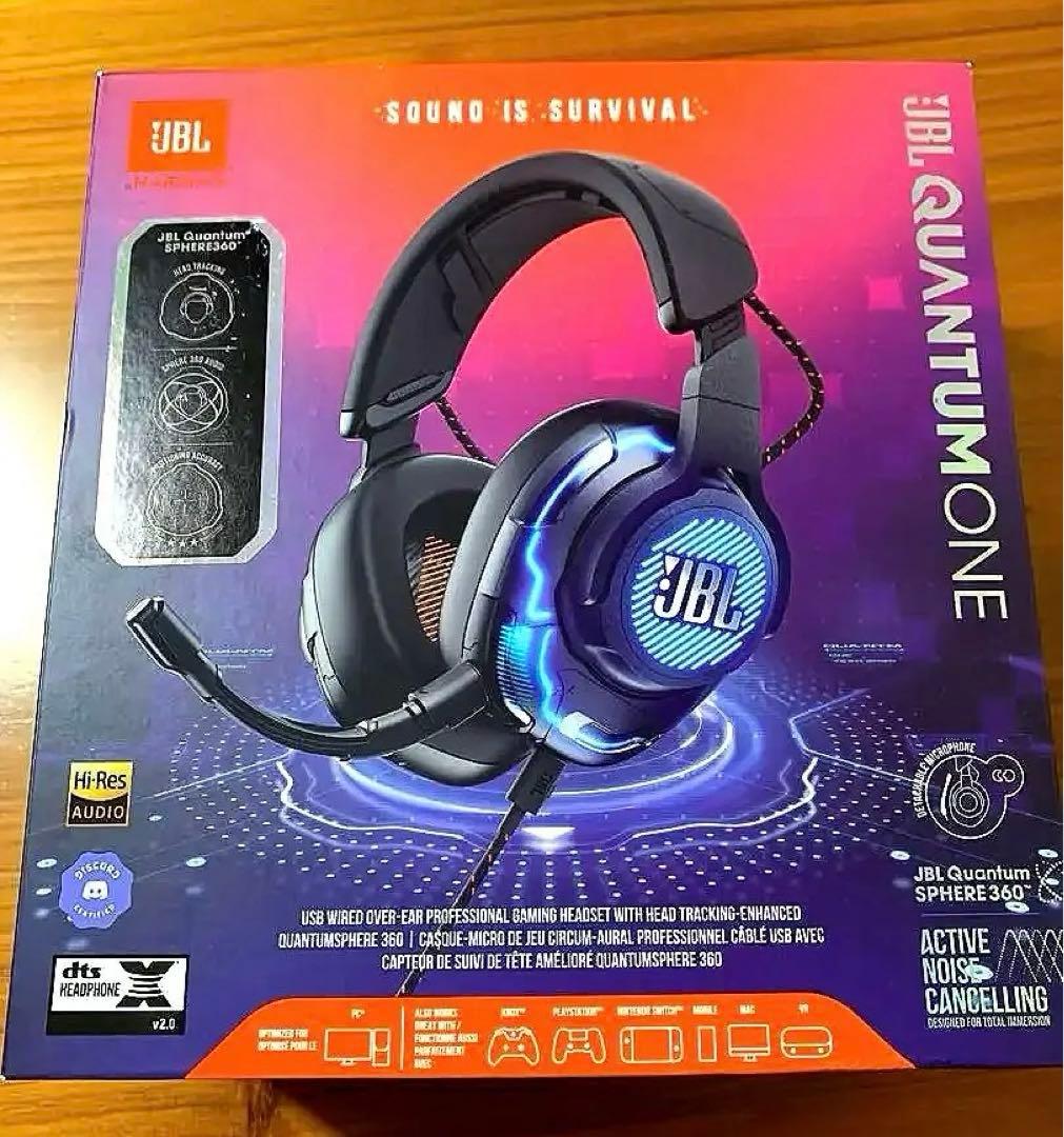 【美品】JBL QUANTUM ONE ゲーミングヘッドセット