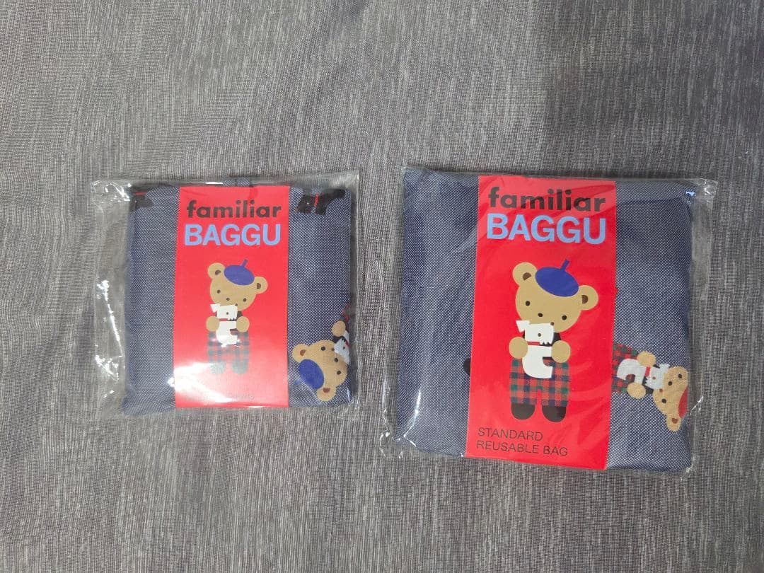 familiar BAGGU エコバッグ 2点セット
