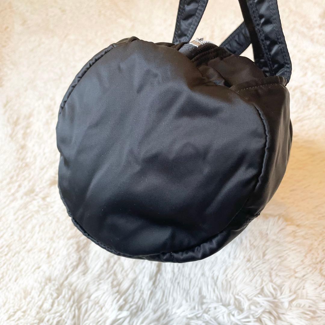 PORTER 吉田カバン タンカー ミニボストン ドラムバッグ ブラック 日本製