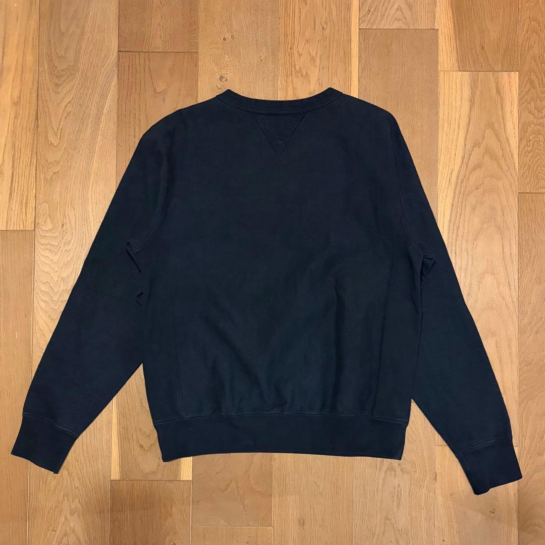 Felco フェルコ エイジング クルーネックスウェット NAVY M