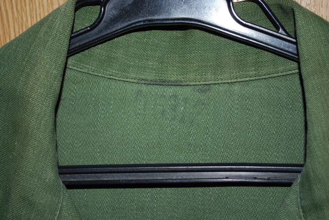 50s 米軍　OG107 1st 初期型　茶色い尿素ボタン、タグ無しスタンプ