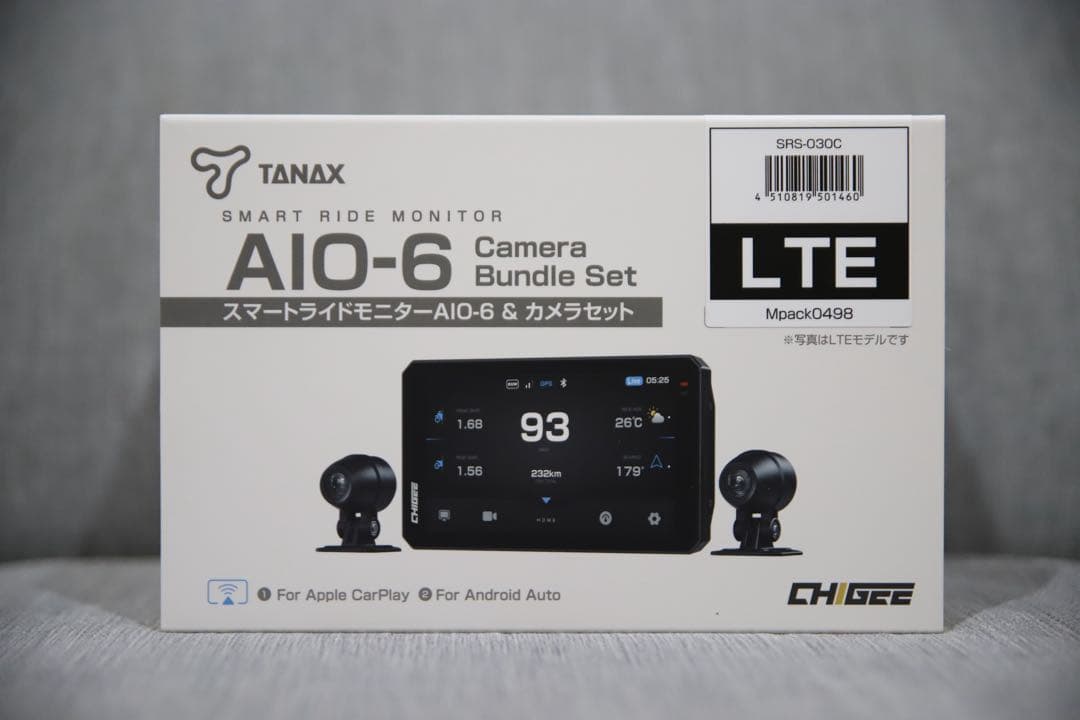 【未開封】定価¥127,000 TANAX AIO-6 LTE カメラセット