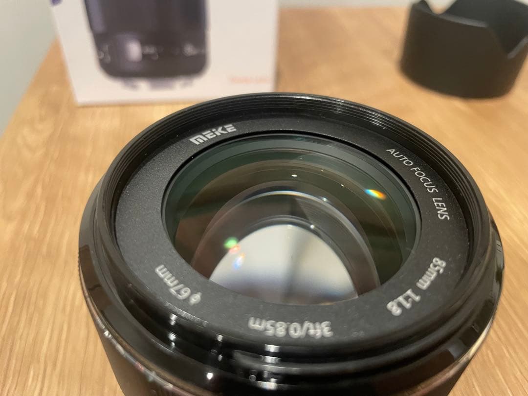 Meike MK 85mm F1.8 EFマウント AF対応