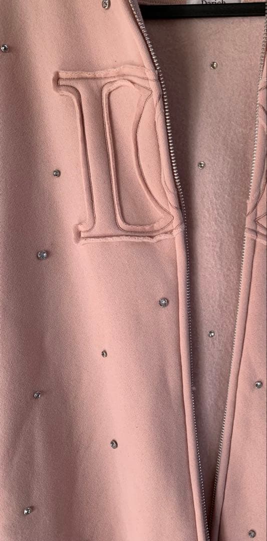 Darich ダーリッチ DDロゴビジュージ ップパーカー PNK ピンク