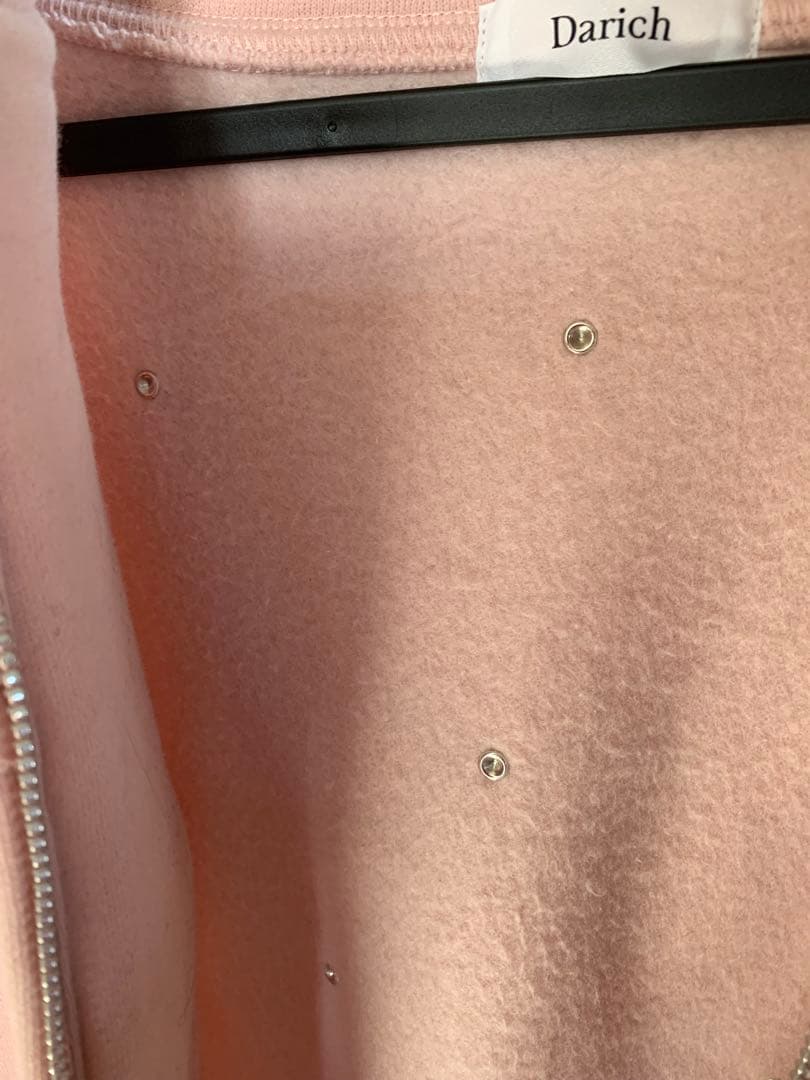 Darich ダーリッチ DDロゴビジュージ ップパーカー PNK ピンク