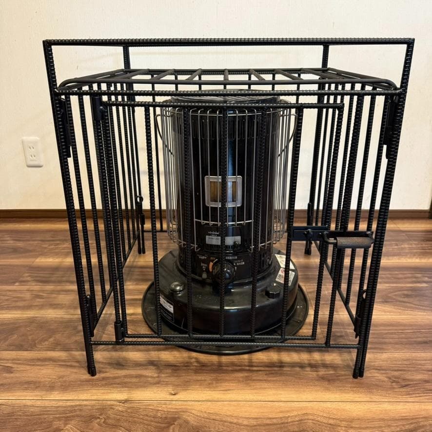 p*e様 トヨトミ対流型石油ストーブ KS-67H対応 ストーブガード異形鉄筋無