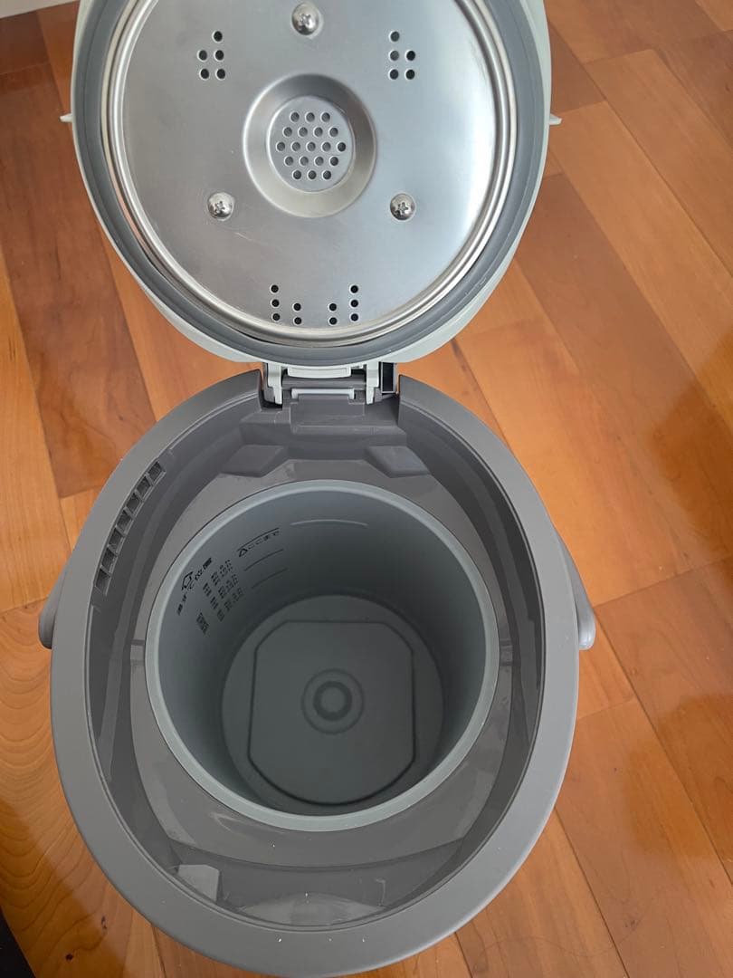 【美品・箱あり】象印 スチーム式加湿器 EE-DD35-HA グレー 2023年