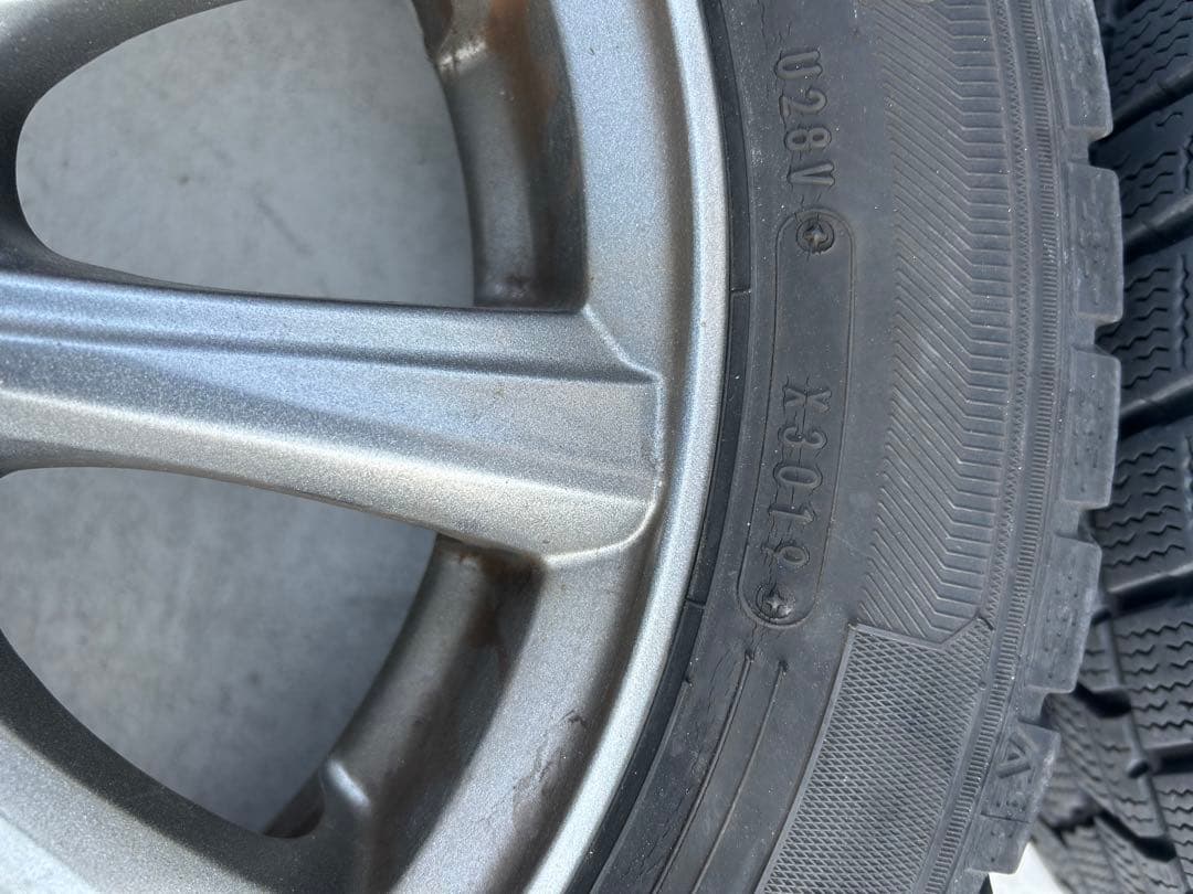 さわっち　スタッドレス　155/65R14 タイヤ・ホイールセット①