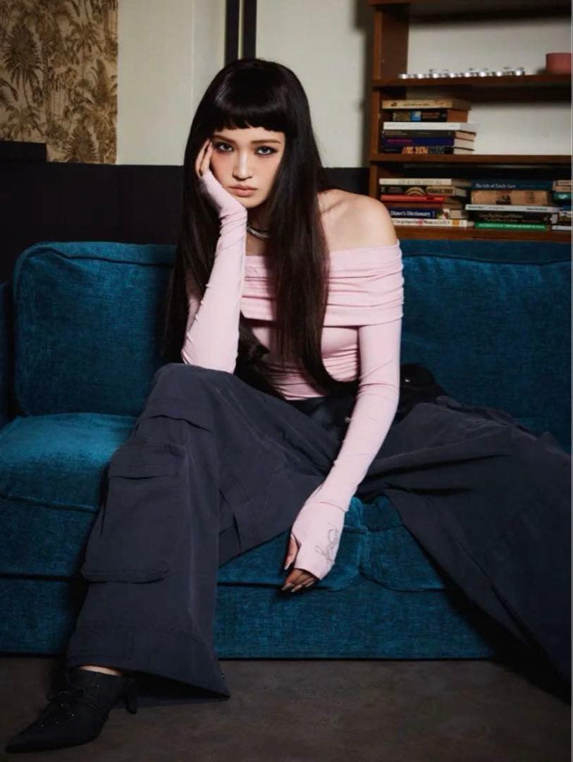 SEIRA×LAGUA VOLUME カーゴパンツ