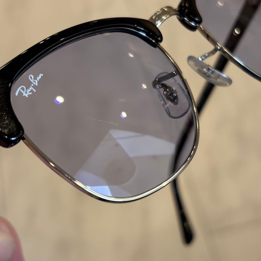 レイバン　クラブマスター　サングラス　薄青