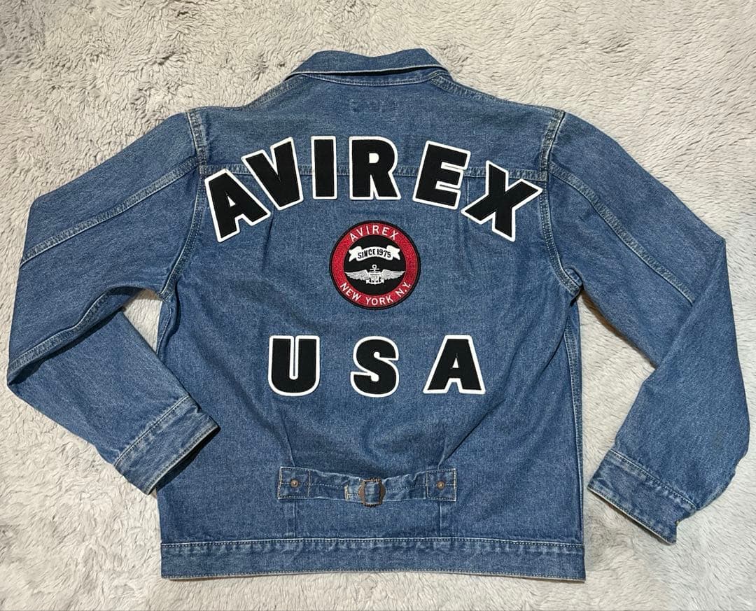 AVIREX デニムジャケット