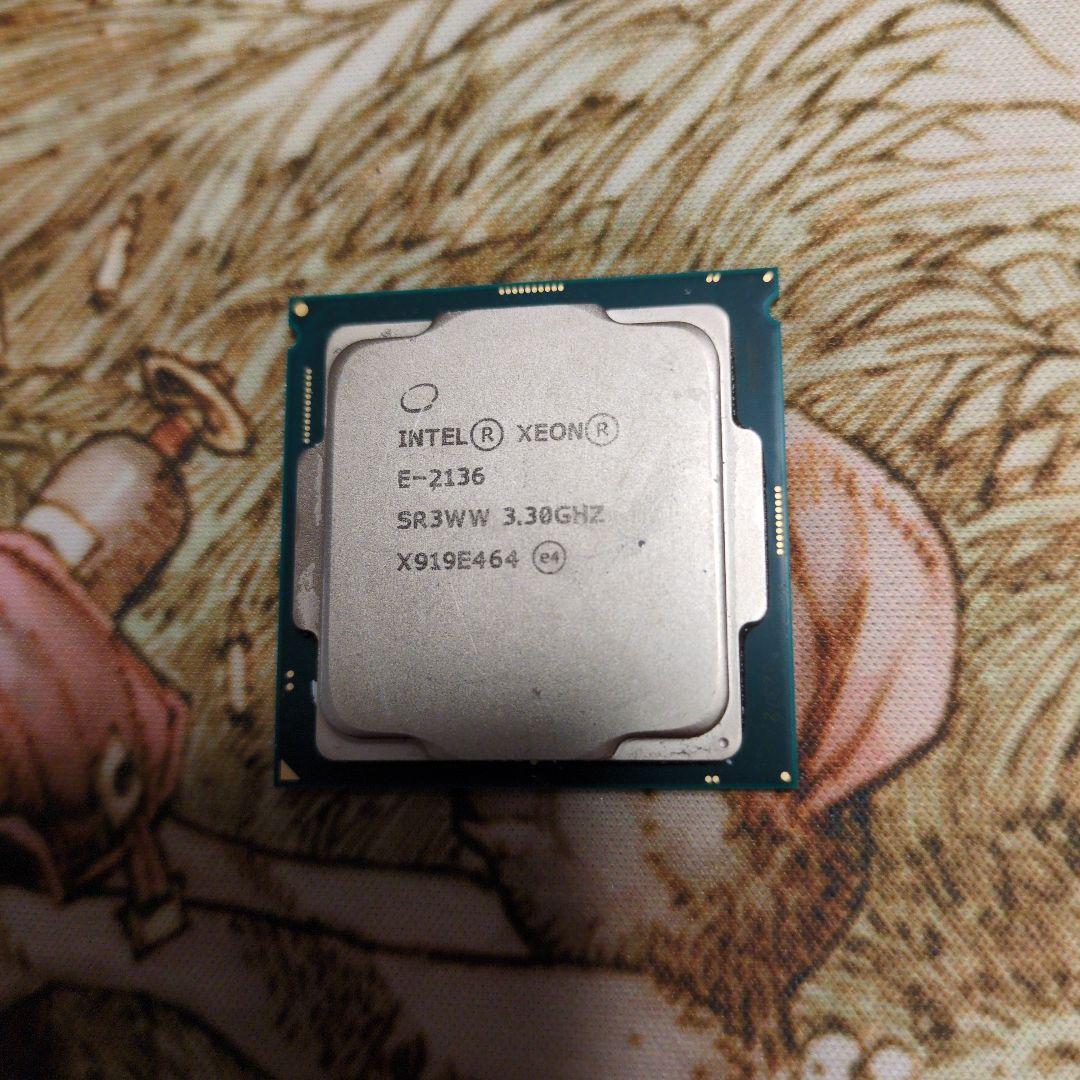 CPU Intel Xeon E-2136 CPU 3.30GHz